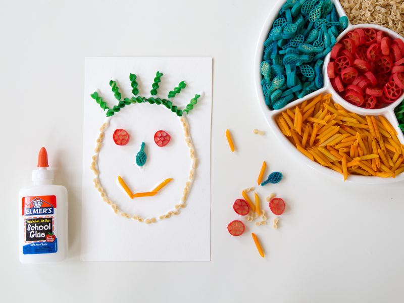 pasta collage