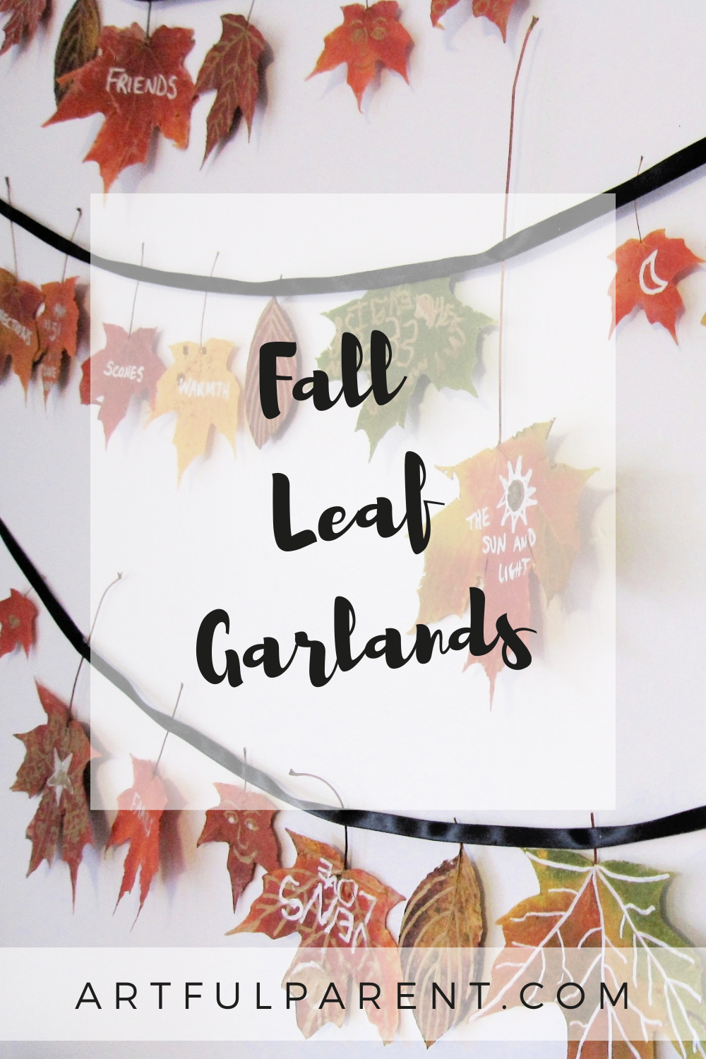 How to Make a Fall Leaf Garland