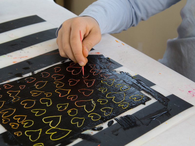 scratch art
