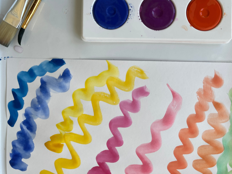 watercolors