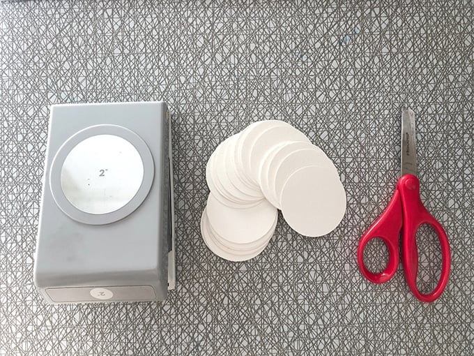 circle paper ornaments