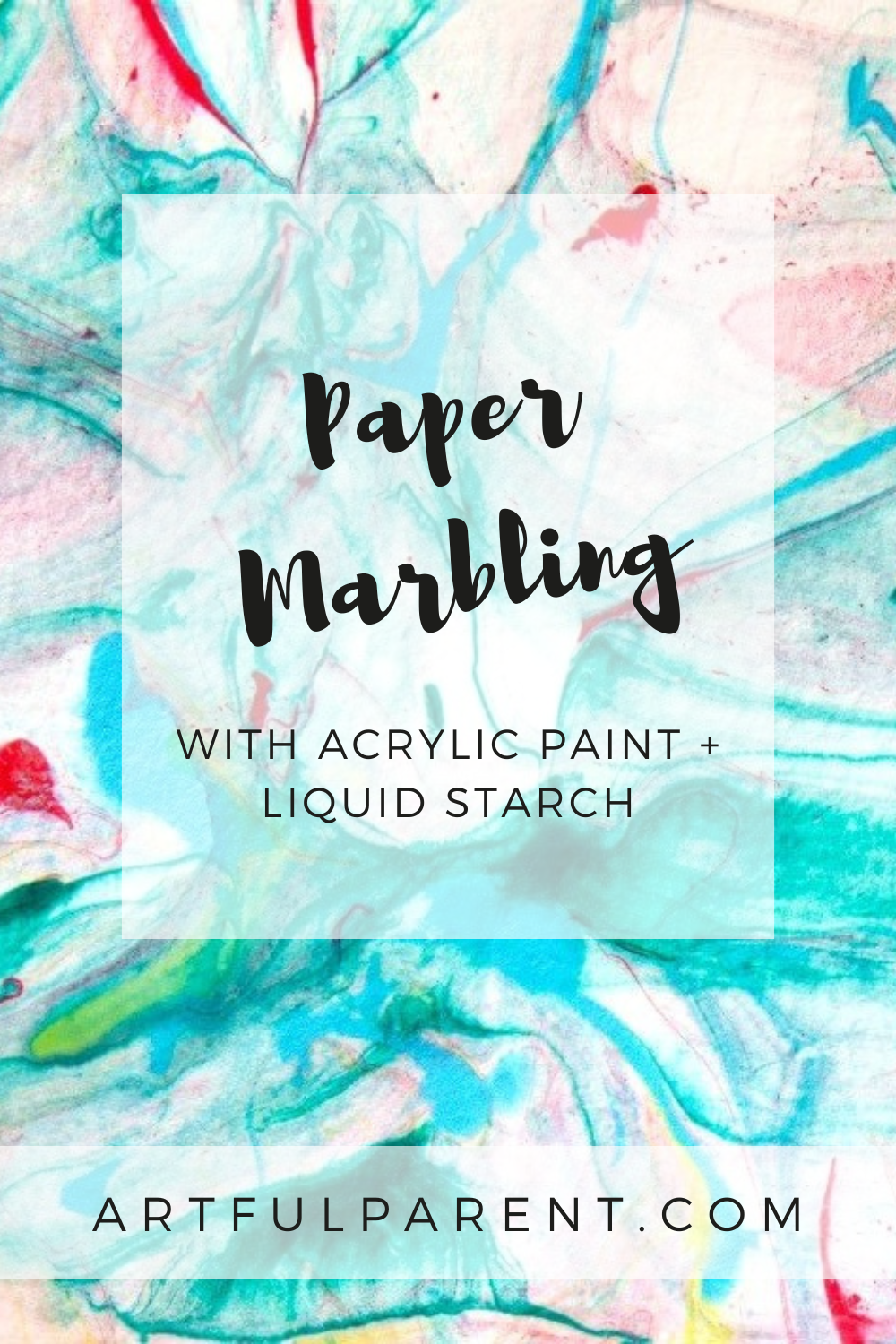 How to Do Paper Marbling with Liquid Starch