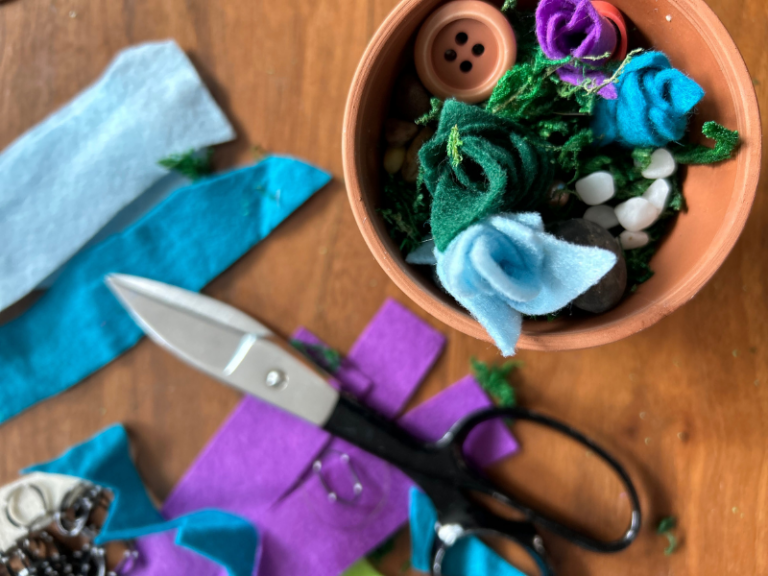 cutting succulents