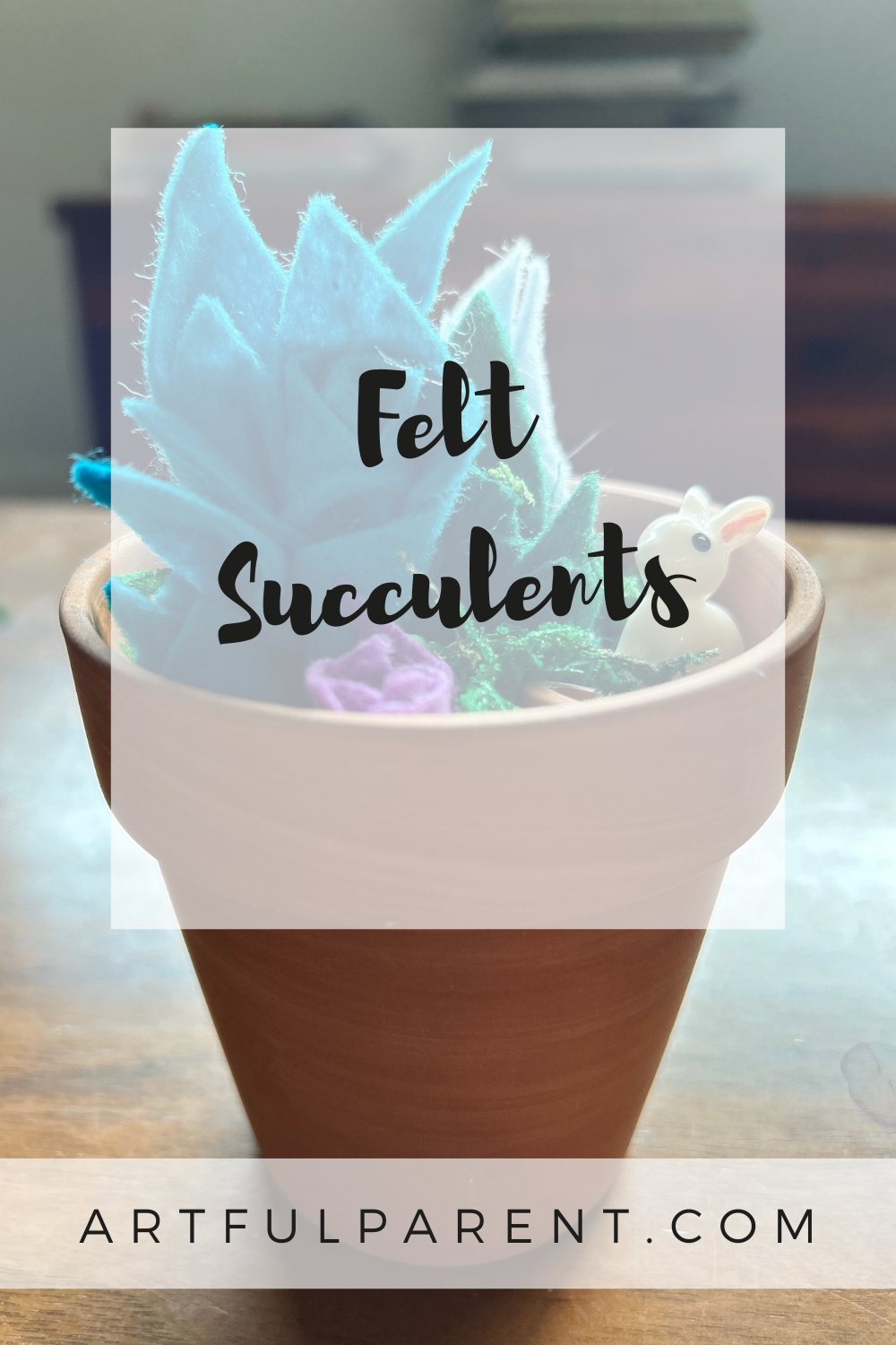 How to Make Felt Succulents
