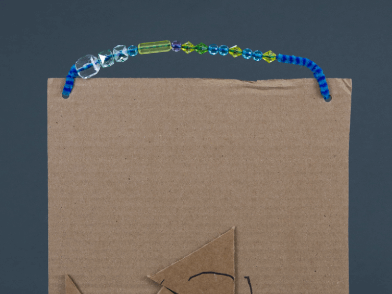 beaded handle