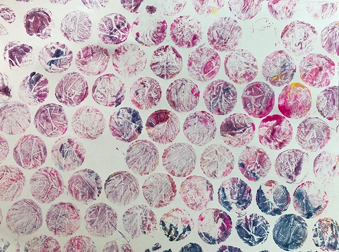 bubble wrap prints