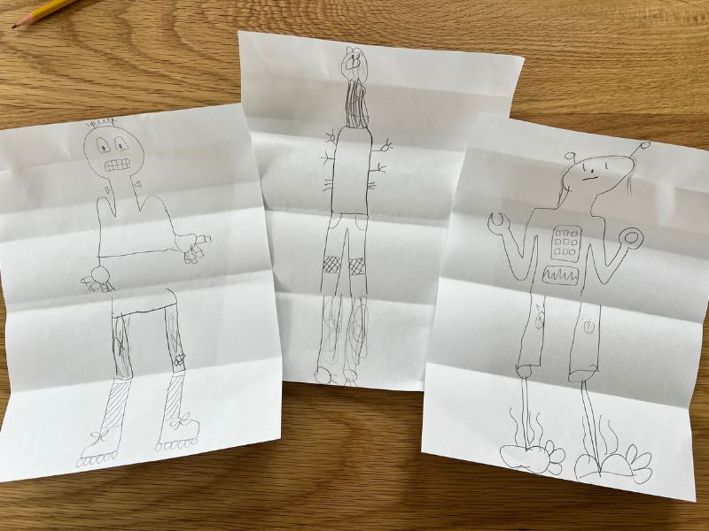 exquisite corpse papers