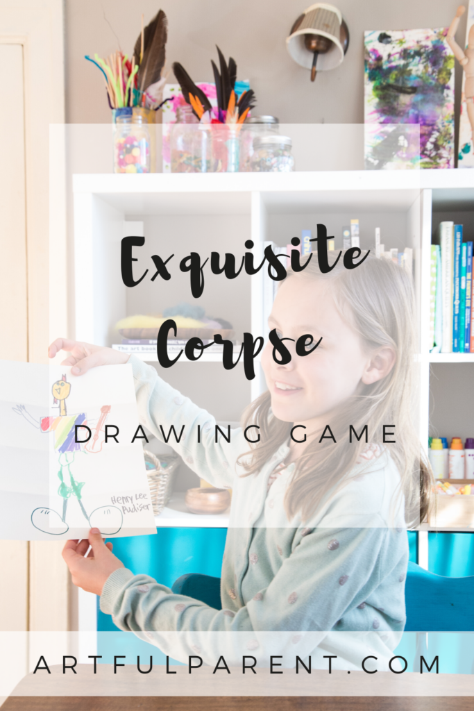exquisite corpse pin