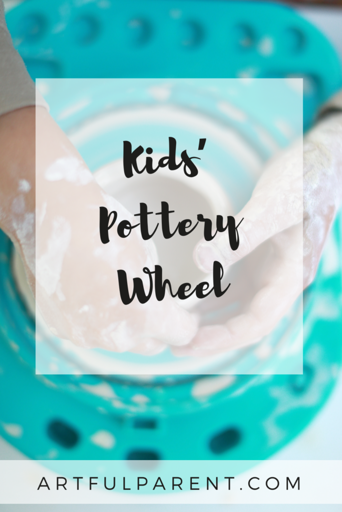 kids clay pottery wheel pin