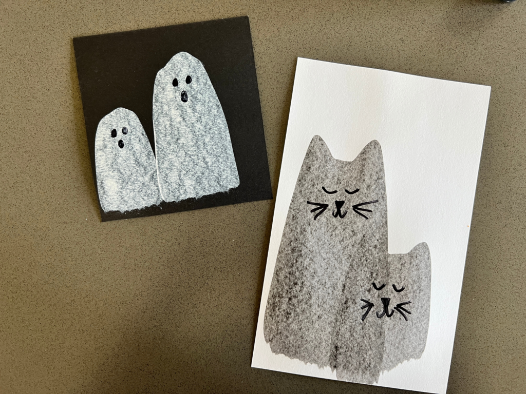 halloween scraper art
