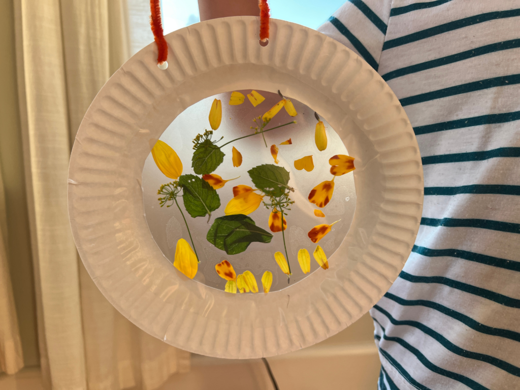 leaf suncatcher