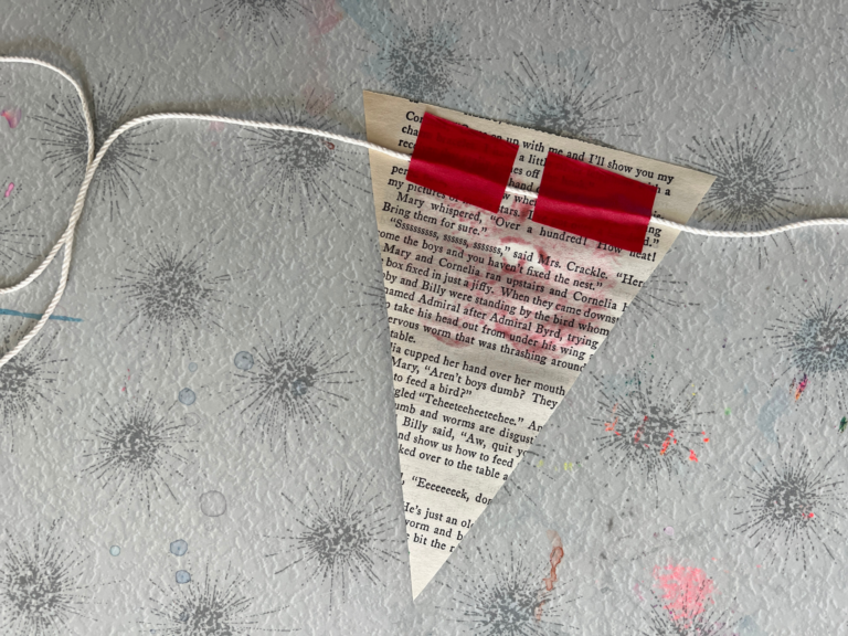 taping garland