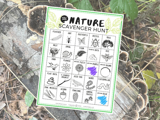 nature walk printable
