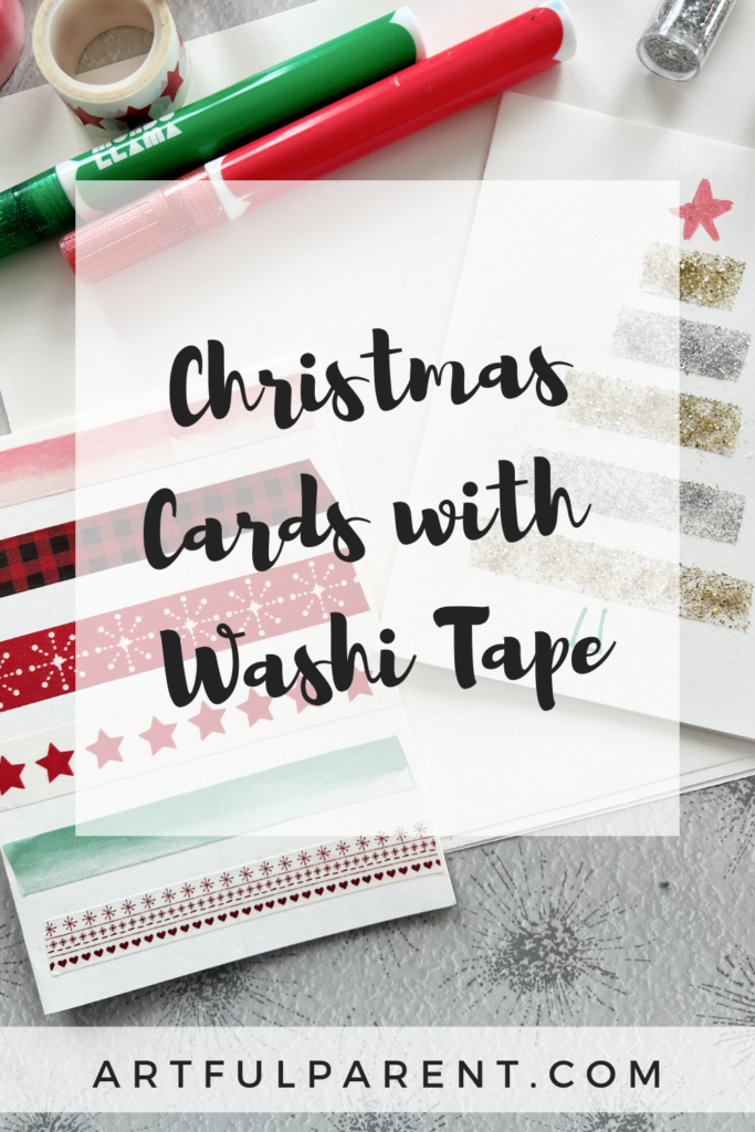 christmas craft card pin