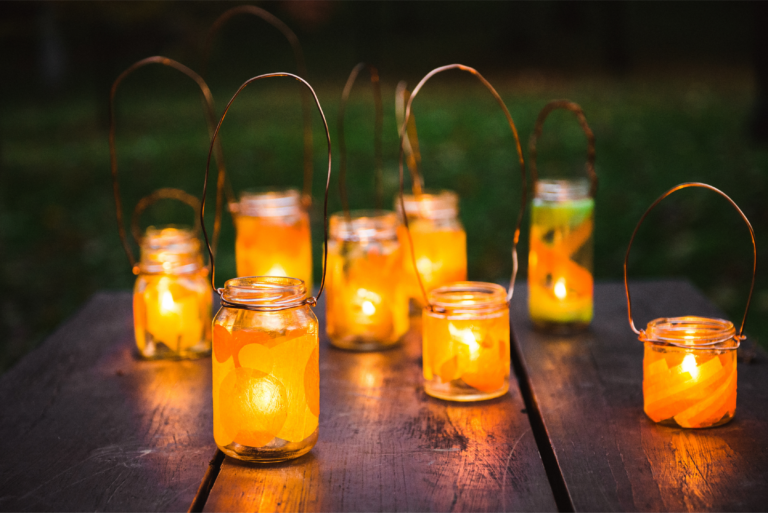 DIY lanterns