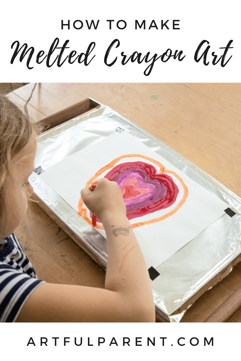 melted crayon art pinterest