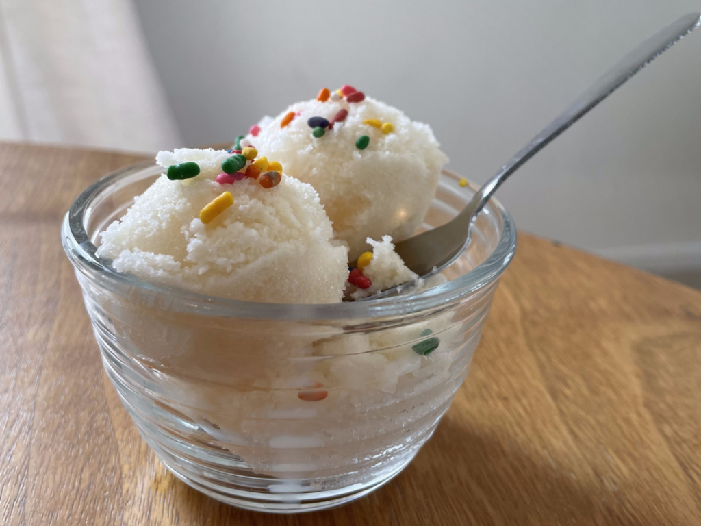 snow ice cream