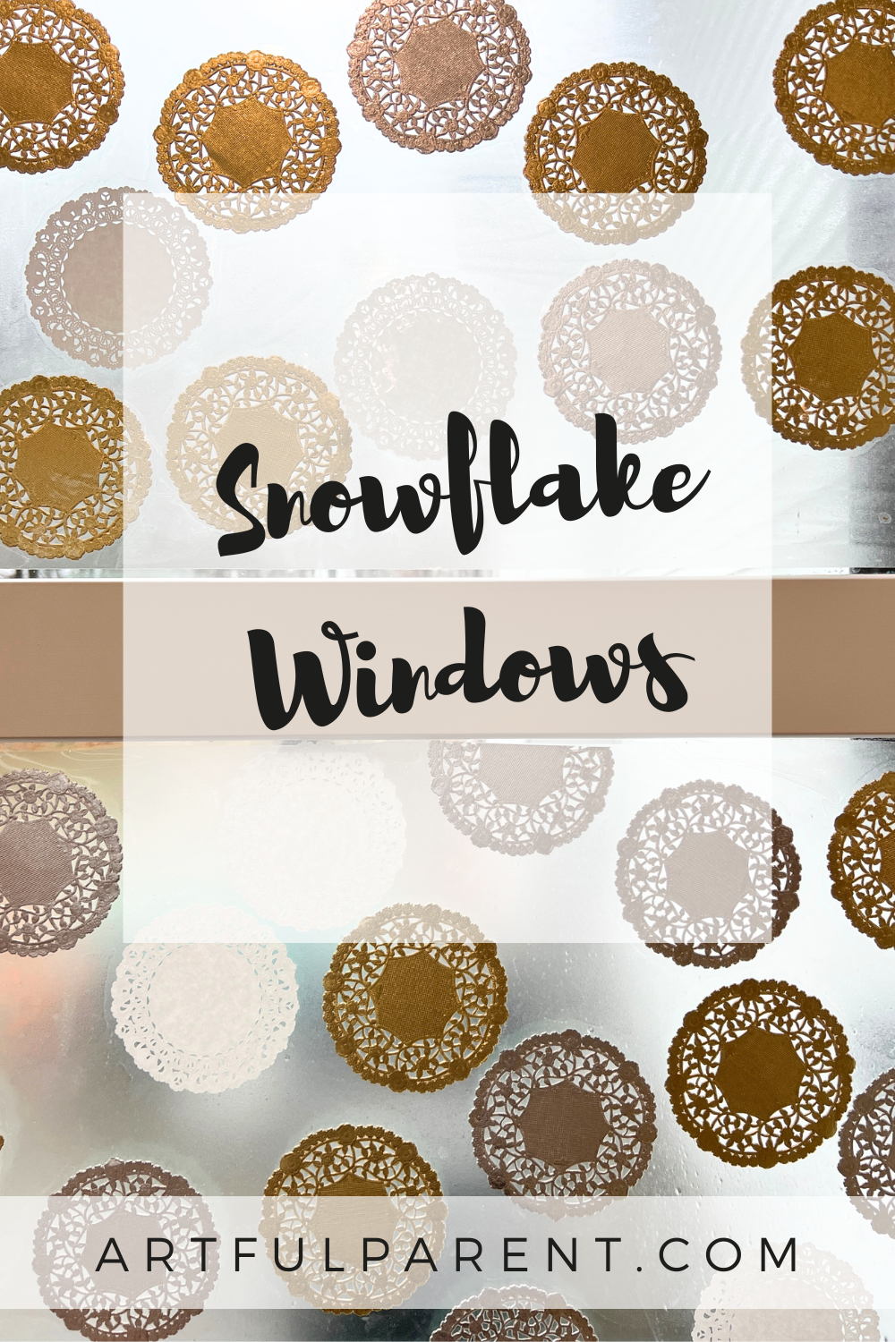 How to Make a Snowflake Window
