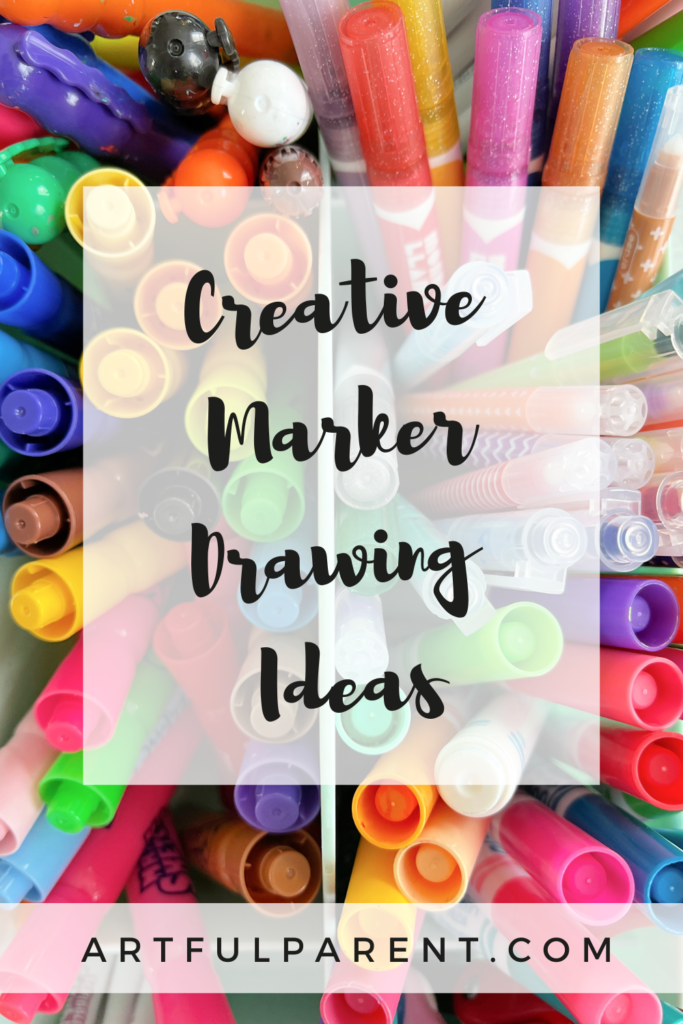 marker drawing ideas pin