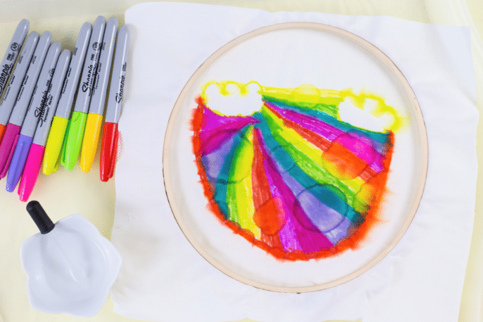 sharpie tie dye