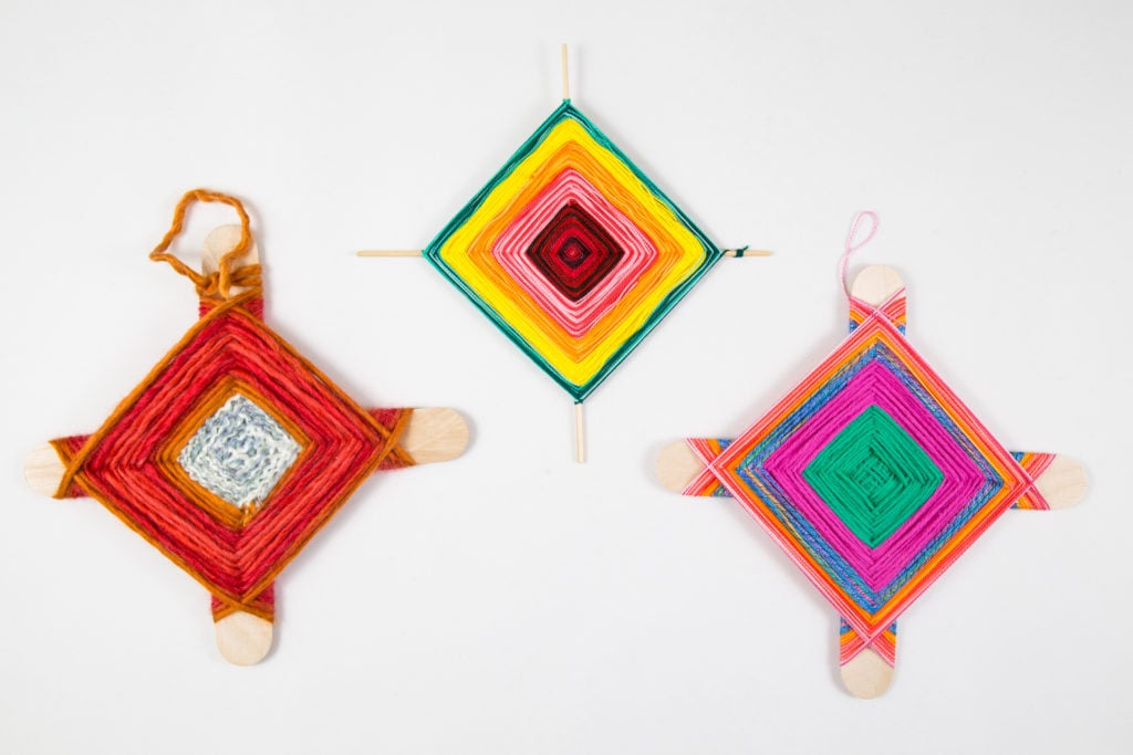 God's eye weavings