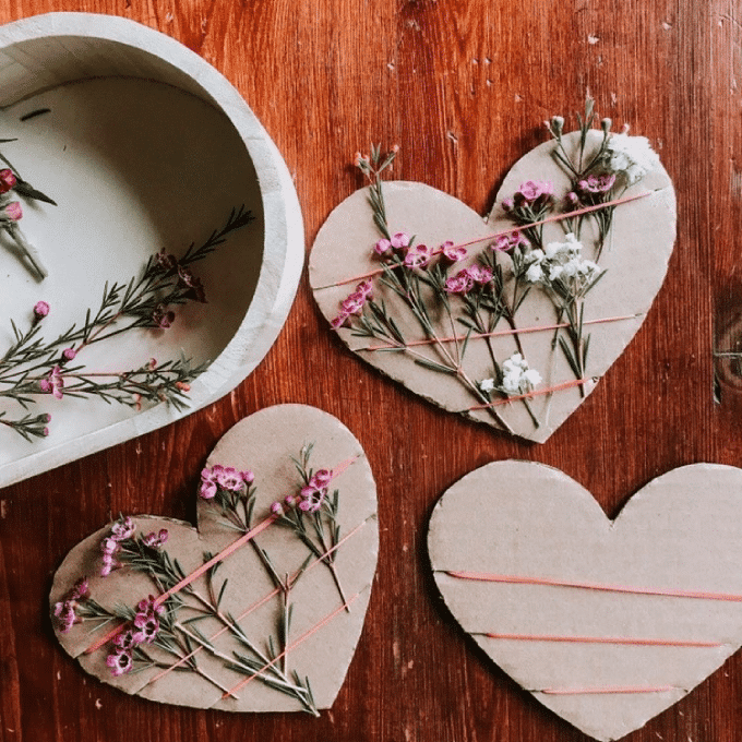nature heart valentine