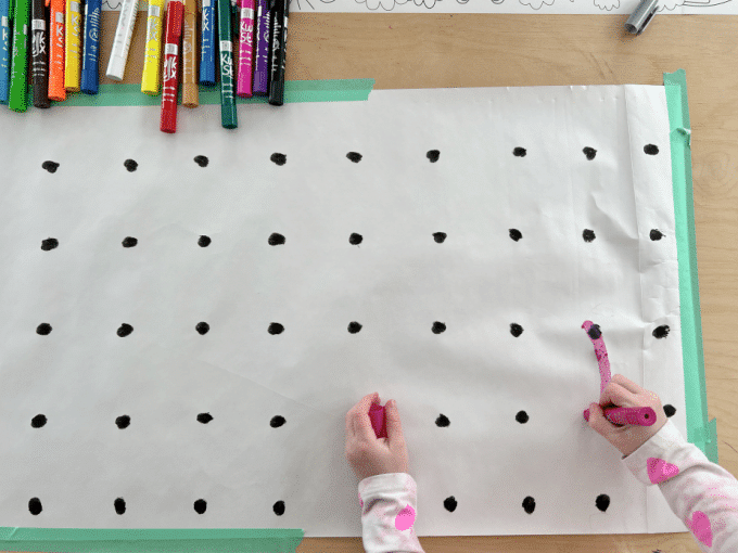 drawing lines on paper
