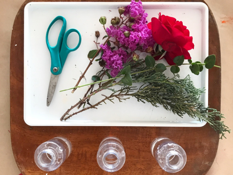 invitation to create flowers