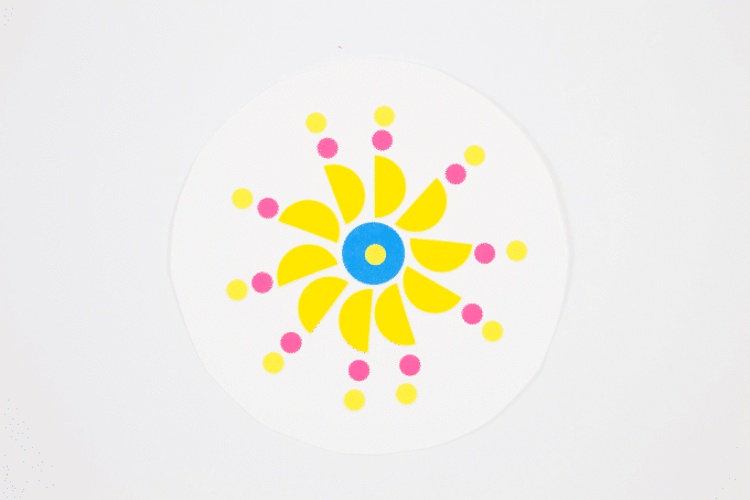 sticker mandala