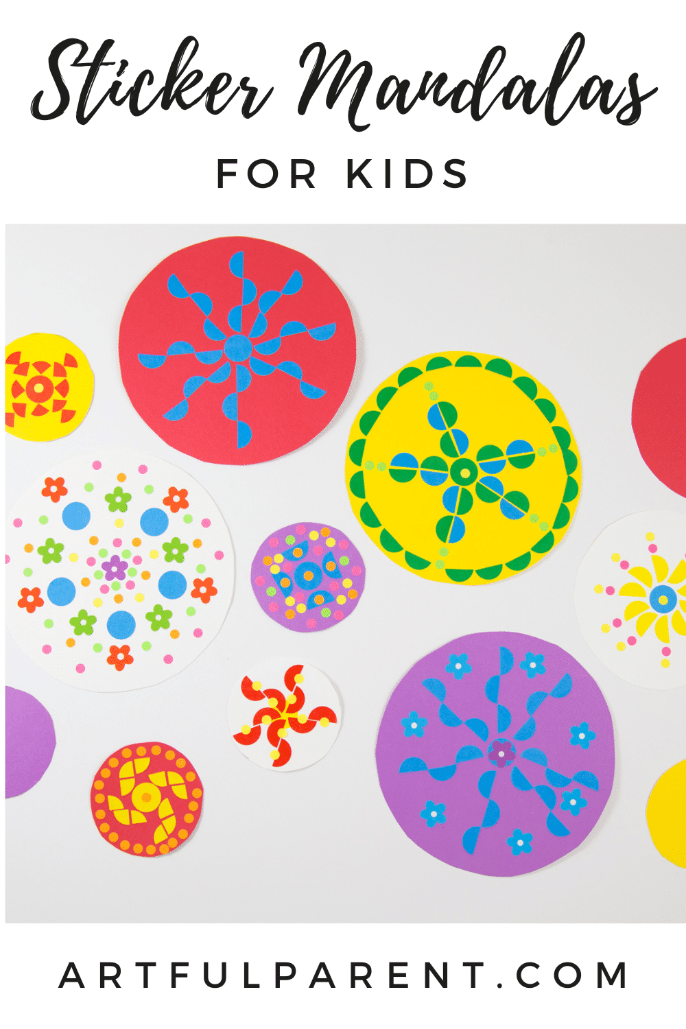 sticker mandalas pinterest