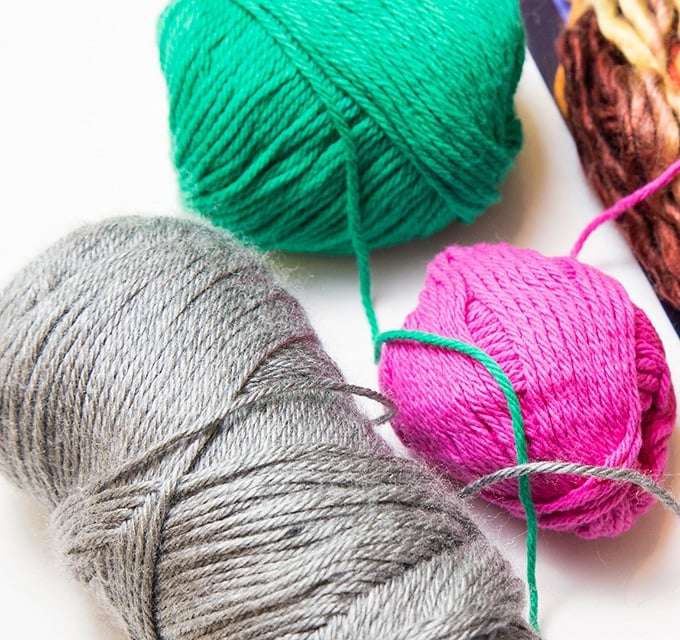 yarn for weaving