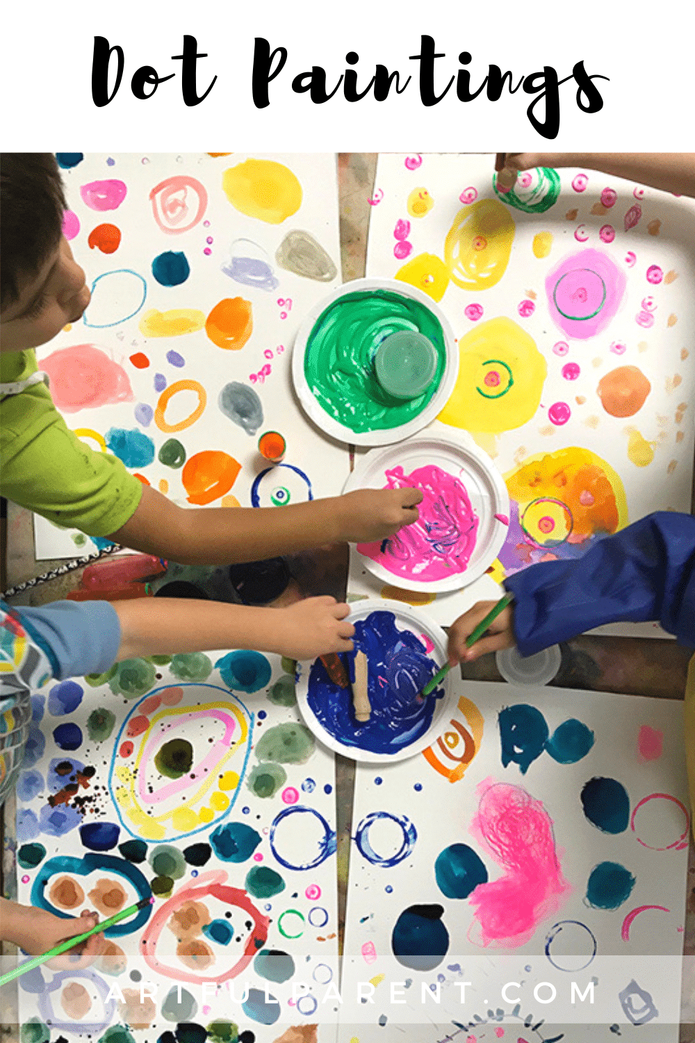 How to Make Dot Paintings inspired by Yayoi Kusama