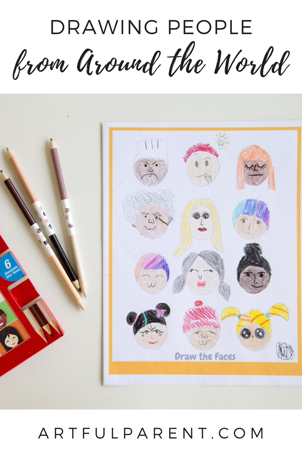 Drawing People from Around the World