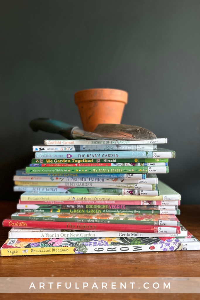 gardening books pin