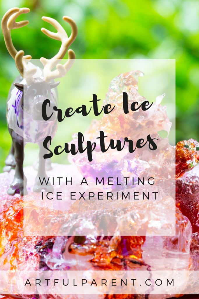 melting ice experiment pinterest