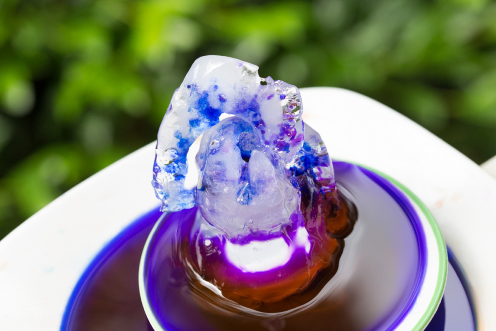 melting ice sculptures