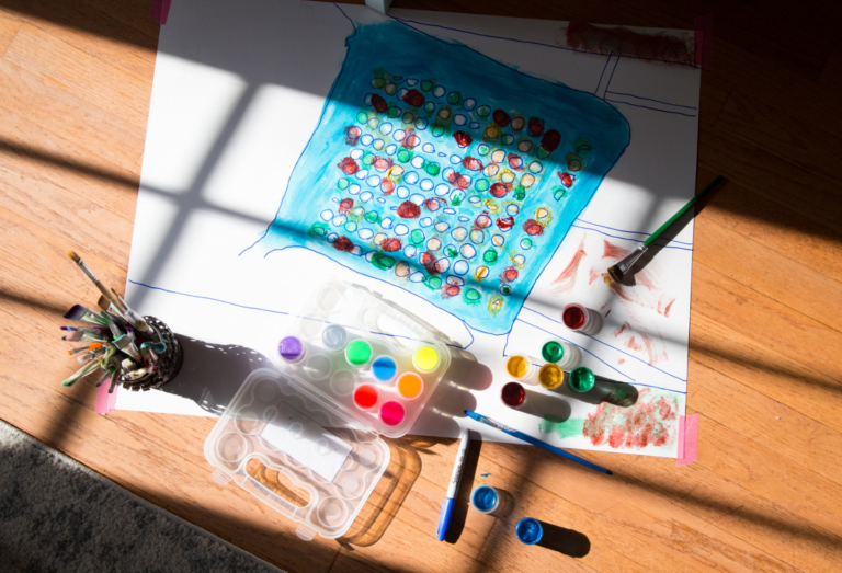 shadow painting
