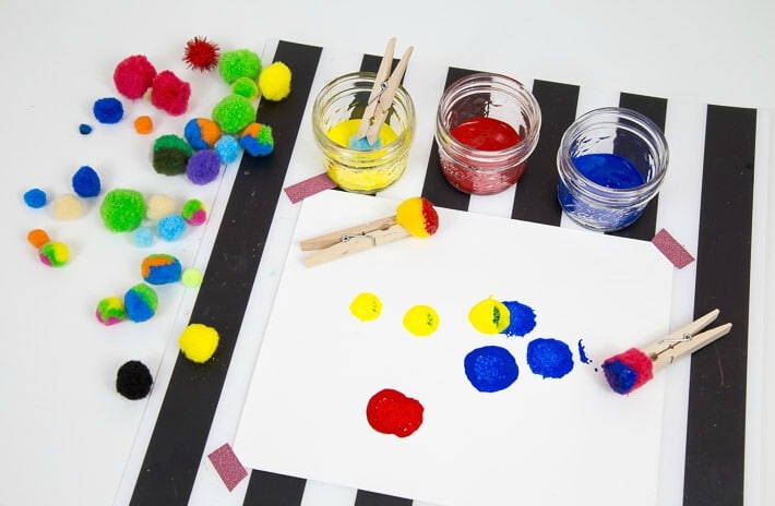 pom pom printing