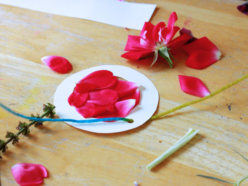 flower necklace