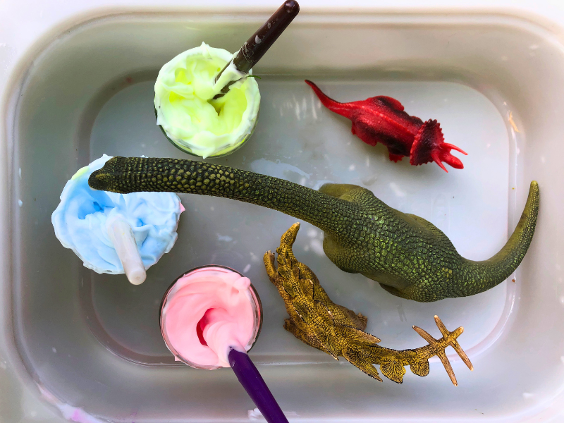 foam painting