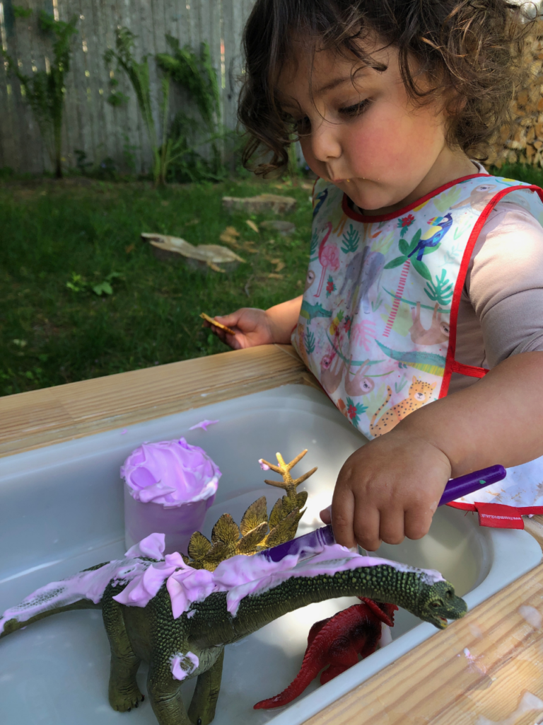 foam painting