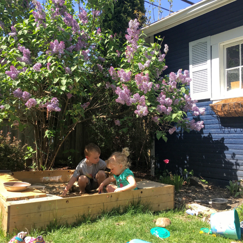 kids in sandbox