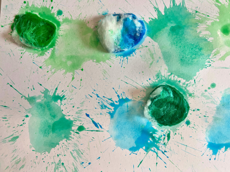 splat painting