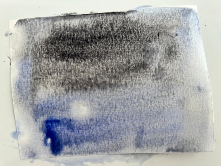 watercolors on paper