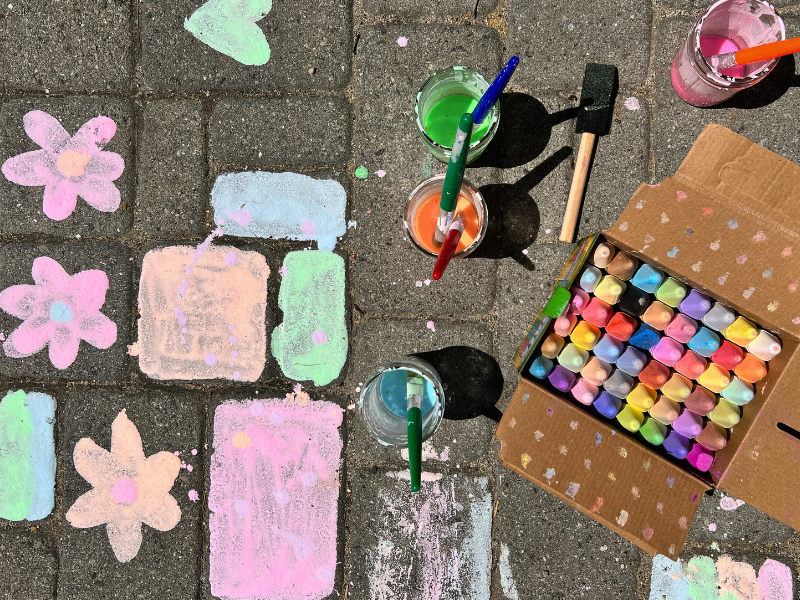 chalk art