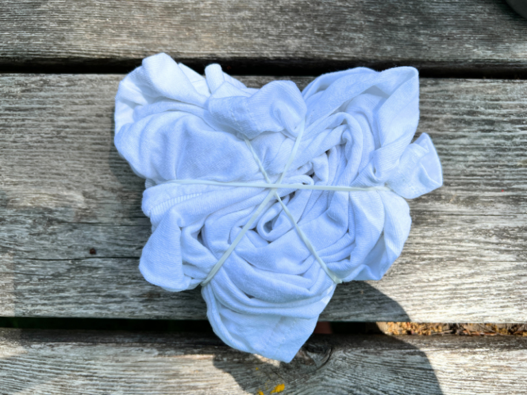 tied tee shirt