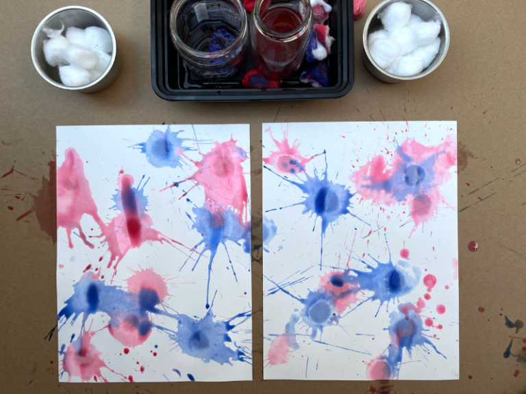 splat painting