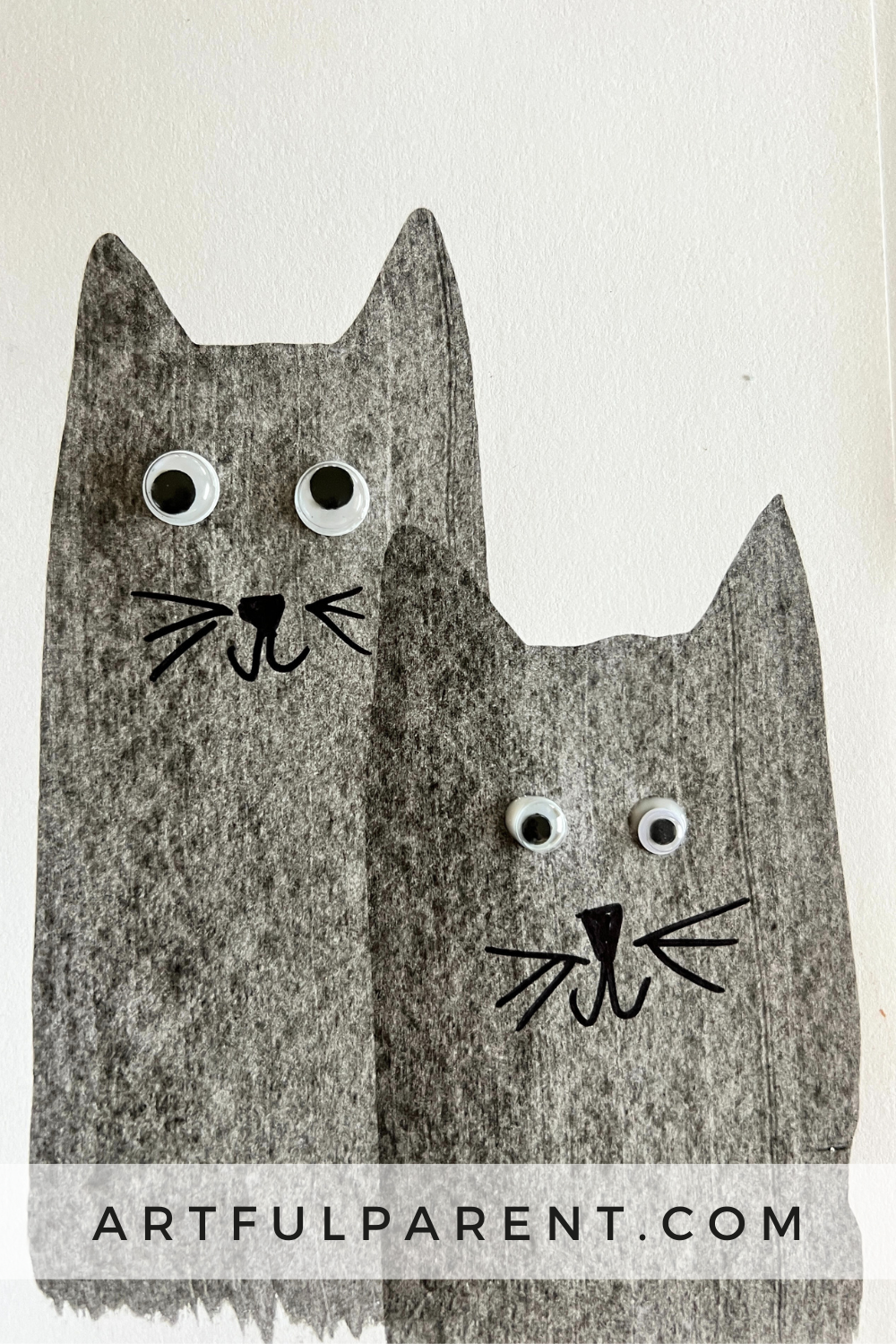 Halloween Scraper Painting for Kids