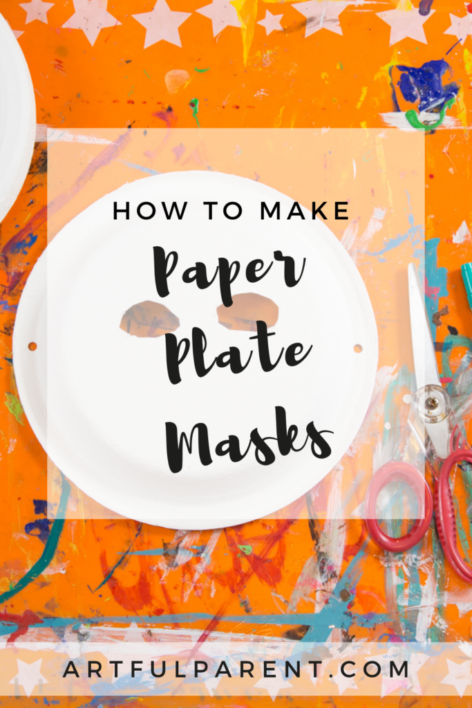 paper plate masks pinterest