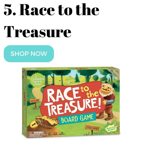 Race to the Treasure Board Game
